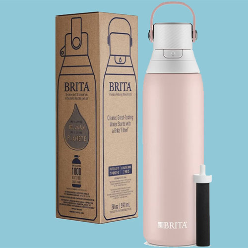 Brita Stainless Steel Water Filter Bottle